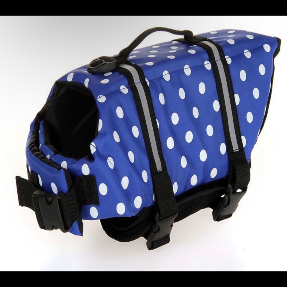 DOG LIFE JACKET ADJUSTABLE DOG SWIMMING VEST